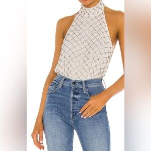 Free people Bling Bling Cha Ching Bodysuit NWT size S